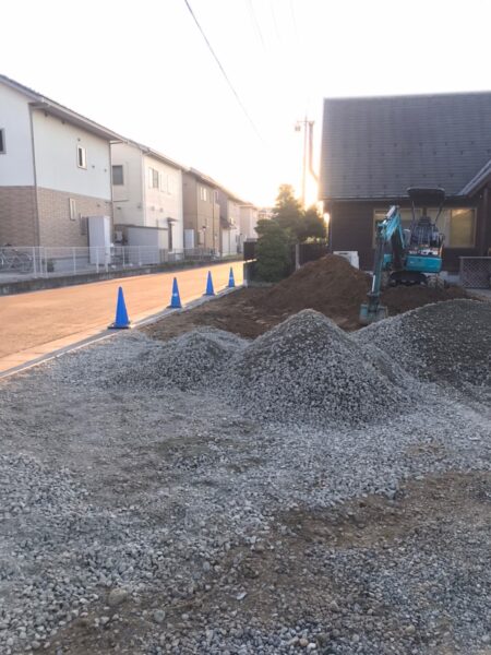 富山市の解体工事屋EIKI Inc.　更地づくり