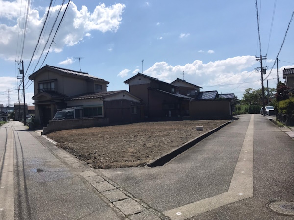 富山市にある整地