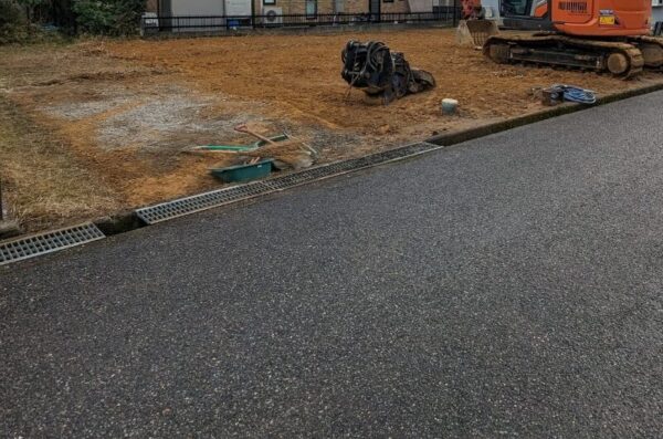 富山市の平屋住宅の解体工事前