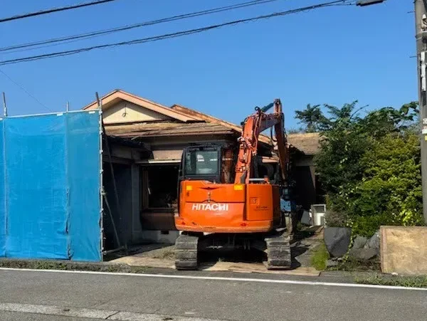 解体前の住宅