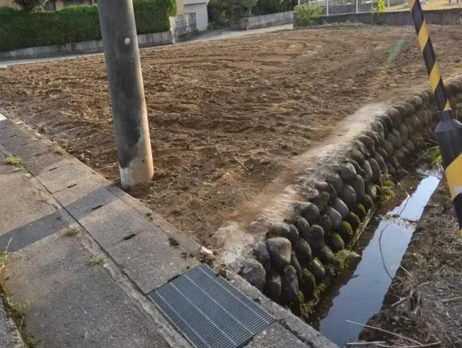 更地の姿。