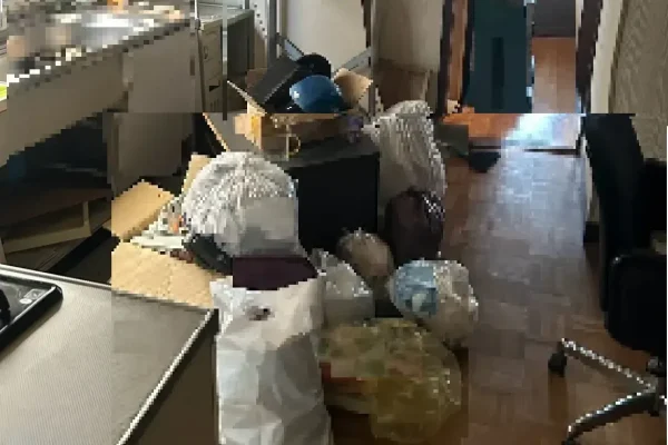 室内に残っている残置物