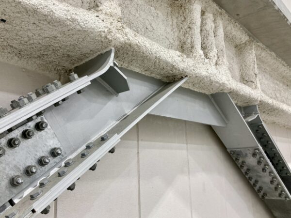 アスベストが付着した箇所