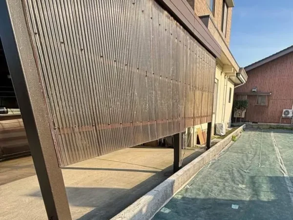 上部を解体し終えたブロック塀2