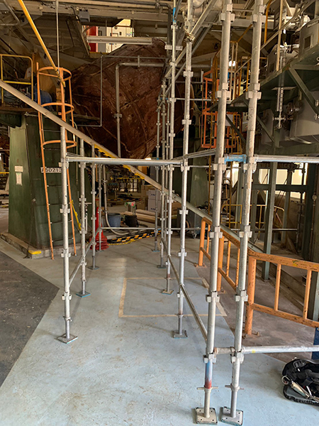 隔離養生のフレーム