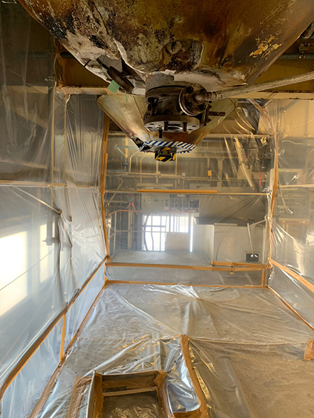 隔離養生の内部1