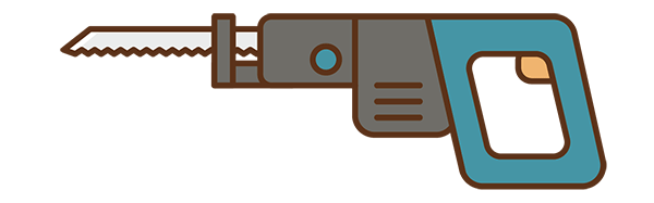 レシプロソーのイメージアニメ