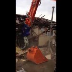 【解体動画 富山】木造住宅の解体工事・解体仕様重機作業(富山市)