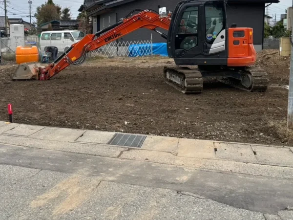 富山の株式会社エイキ　RC造の解体工事後