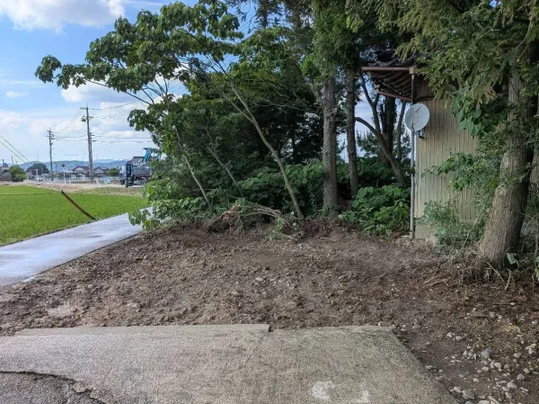 解体後の更地1