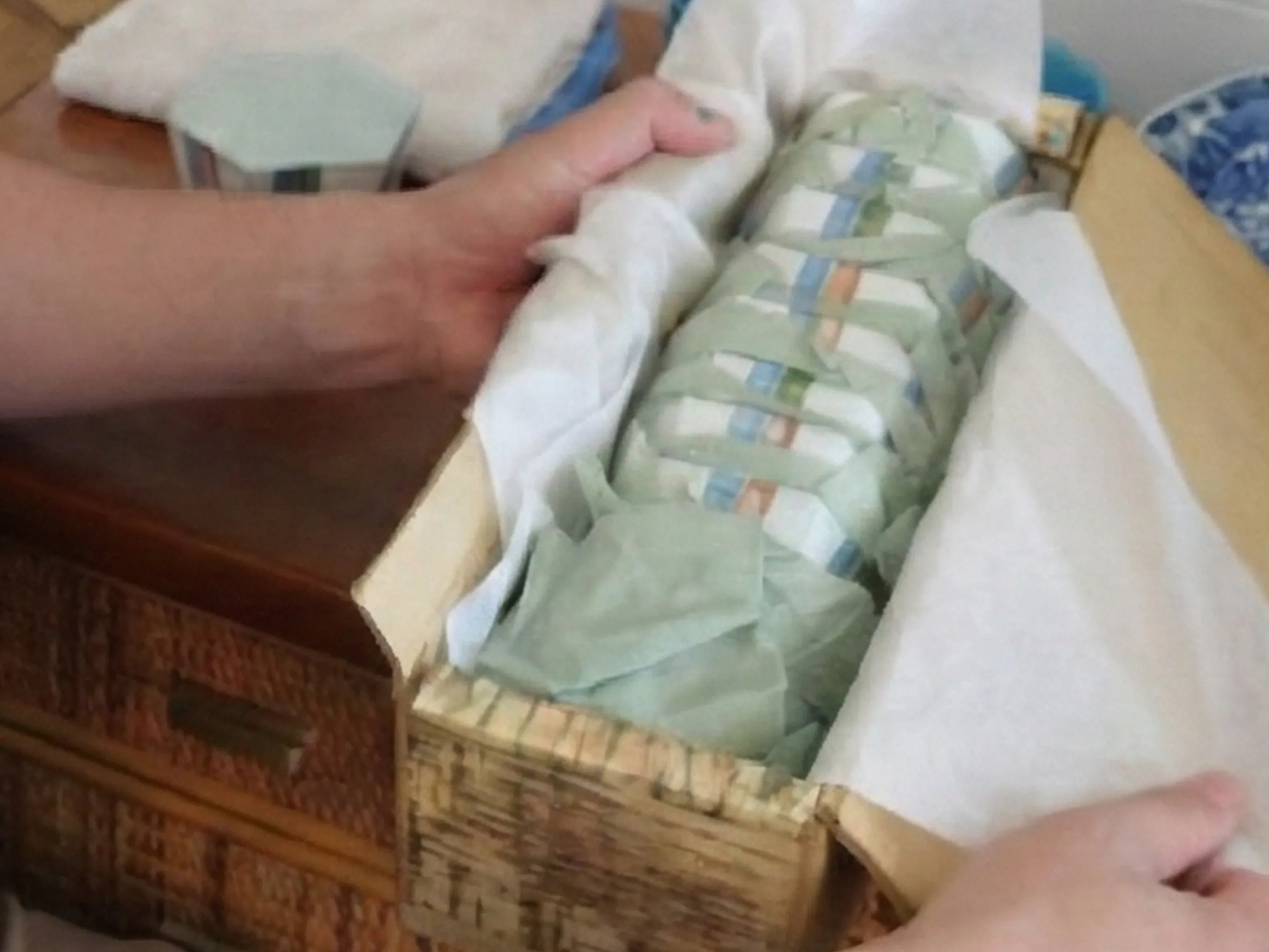 梱包作業の様子