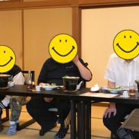 １周年のTさんも思わずカメラにピース！